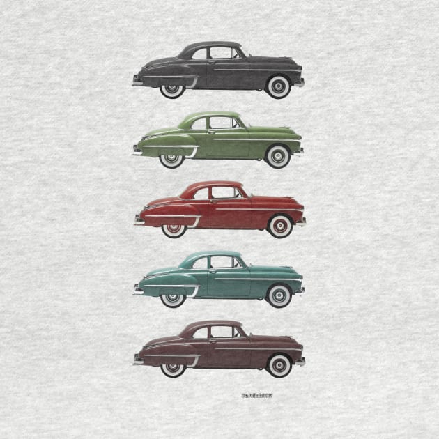 Five Oldsmobiles by DaJellah